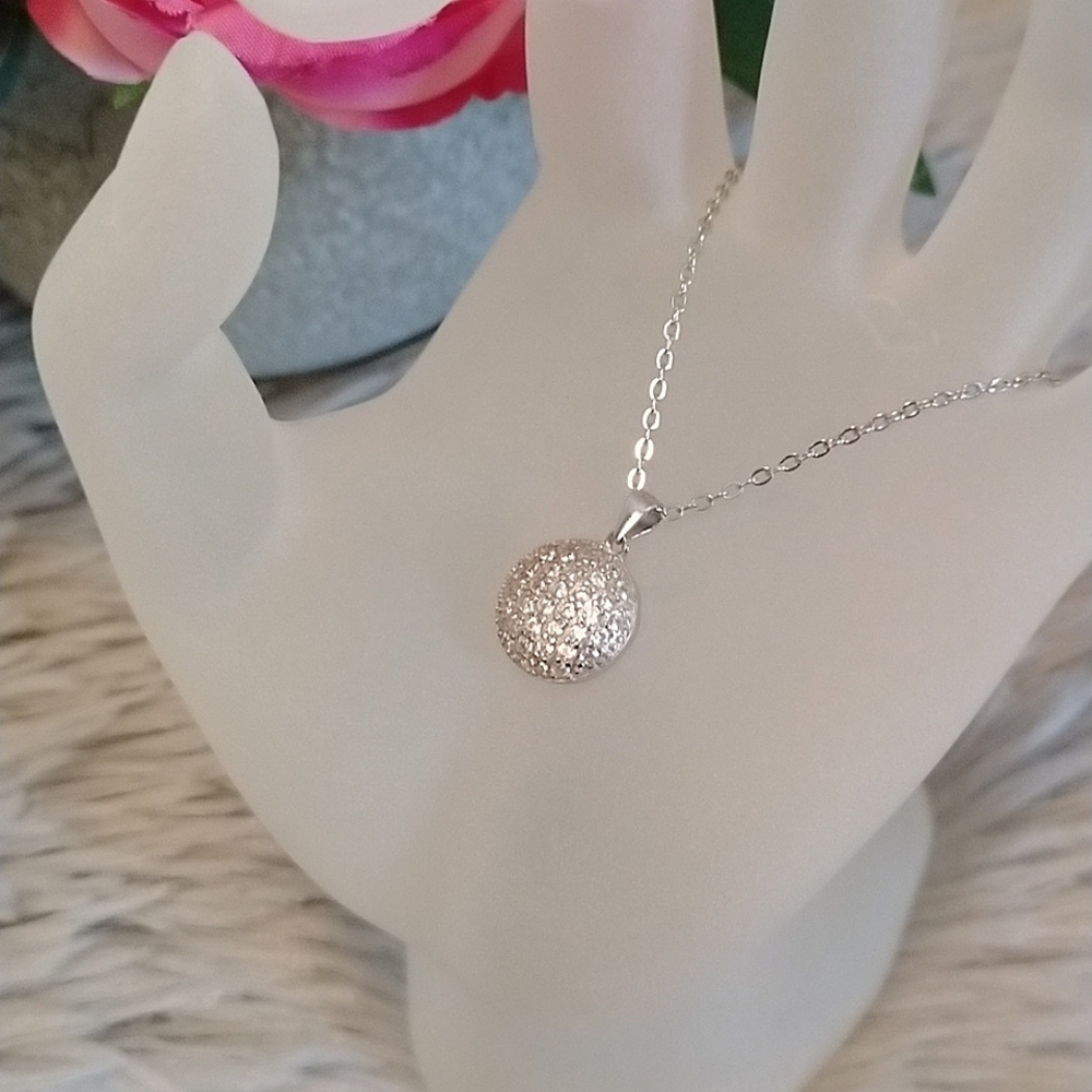 2/$30💕 BNWT Charmed Aroma Adjustable Sterling Silver Necklace